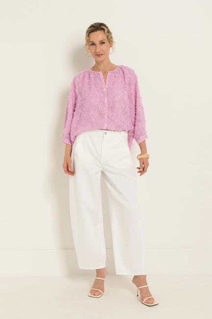 Jeans met cropped pijp