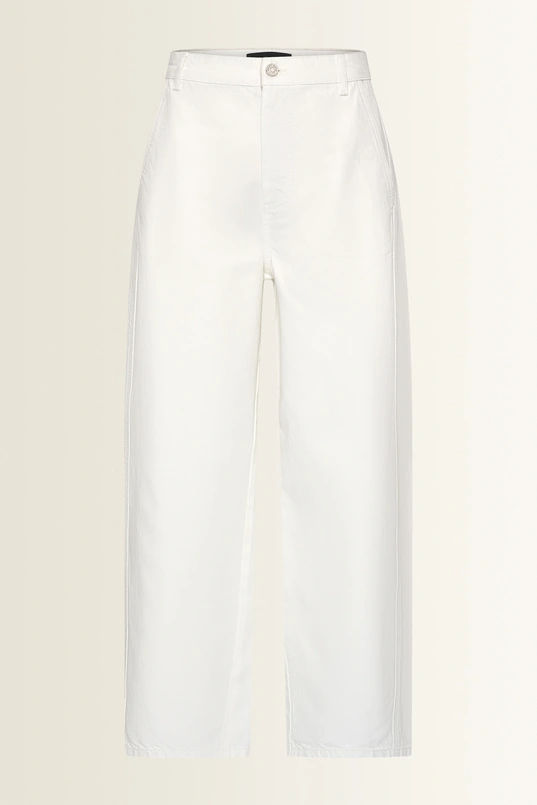 Jeans met cropped pijp