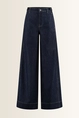 Jeans met extra wijde pijpen