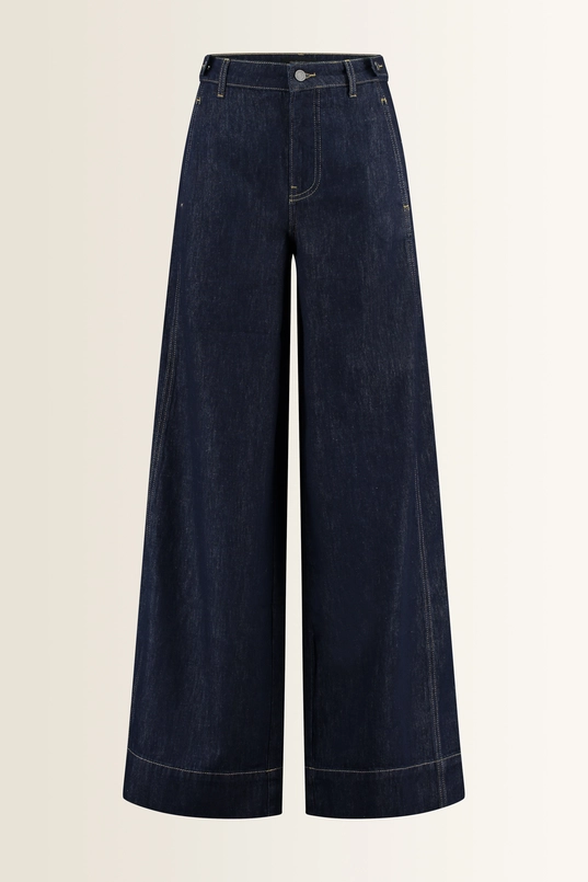 Jeans met extra wijde pijpen