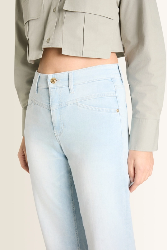 Jeans met lichte denim wassing Elin Camio