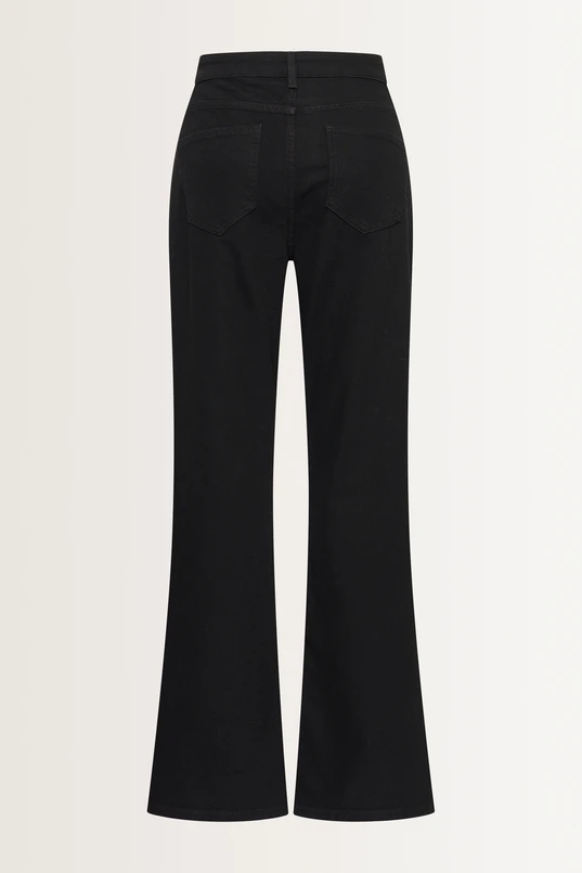 Jeans met strassdetail