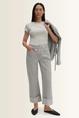 Jeans met wijde pijp en omslag Corah turn up sleek Someday