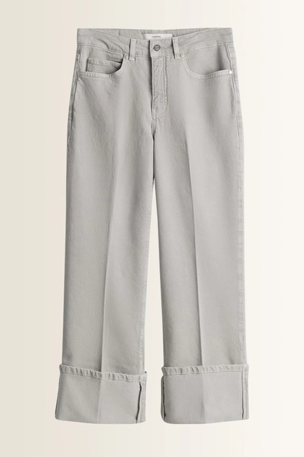 Jeans met wijde pijp en omslag Corah turn up sleek Someday