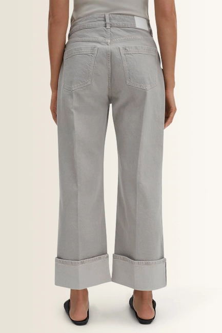 Jeans met wijde pijp en omslag Corah turn up sleek Someday