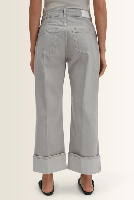 Jeans met wijde pijp en omslag Corah turn up sleek Someday