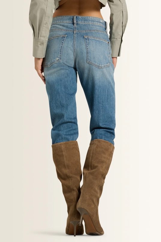 Jeans met zachte denimwassing Gini Cambio