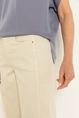Jeans pant, denim, vertical diagonal seams along s