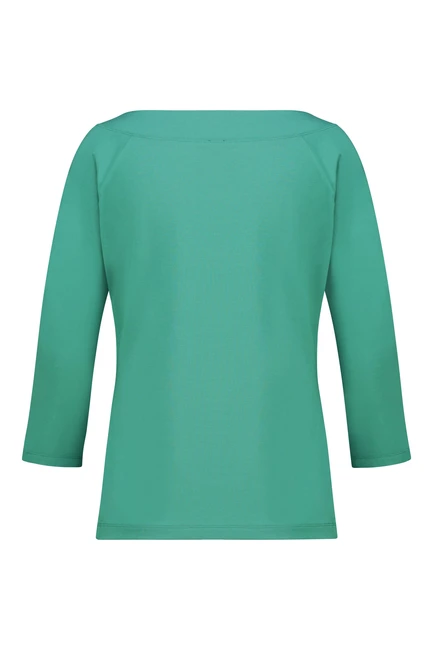 Jersey boothals top