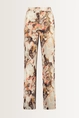 Jersey broek marmerprint