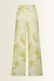 Jersey broek met printdessin