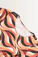 Jersey jurk met print