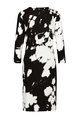 Jersey jurk met print