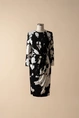 Jersey jurk met print