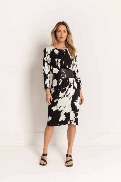 Jersey jurk met print