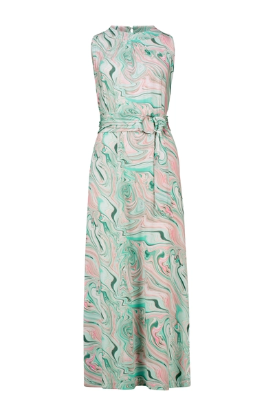 Jersey jurk met print