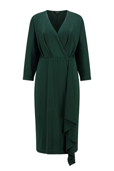 Jersey midi jurk