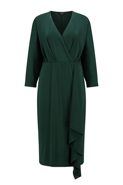 Mode Jurken Midi-jurken Claudia Sträter Claudia Str\u00e4ter Midi-jurk abstract patroon casual uitstraling 