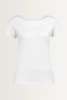Jersey off-shoulder top