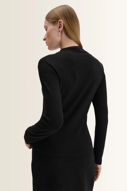 Jersey shirt met gedrapeerde schouder Klace Someday