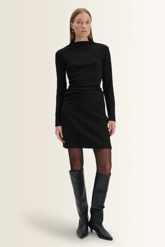 Jersey shirt met gedrapeerde schouder Klace Someday