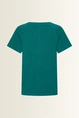 Jersey T-shirt met boxy fit