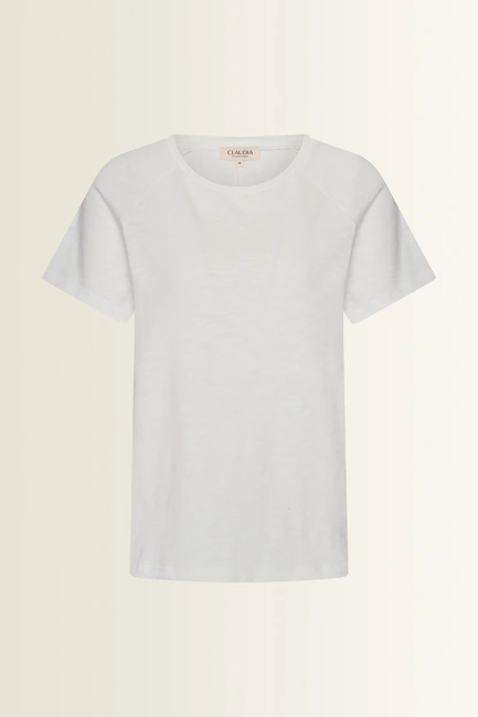 Jersey T-shirt met boxy fit