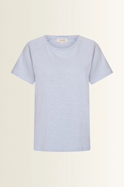 Jersey T-shirt met boxy fit