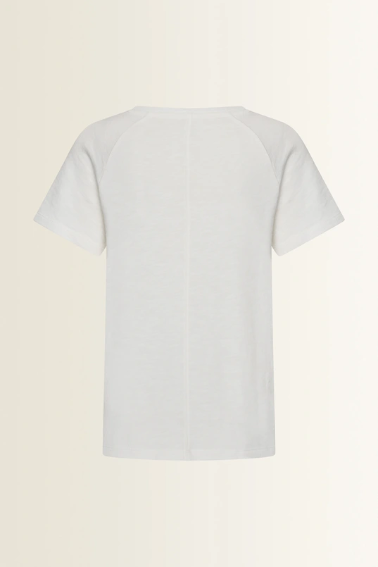 Jersey T-shirt met boxy fit