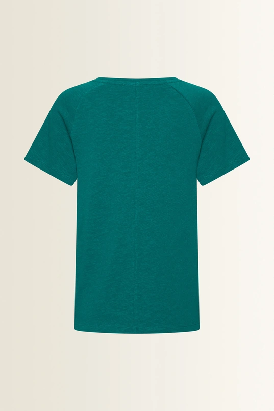 Jersey T-shirt met boxy fit