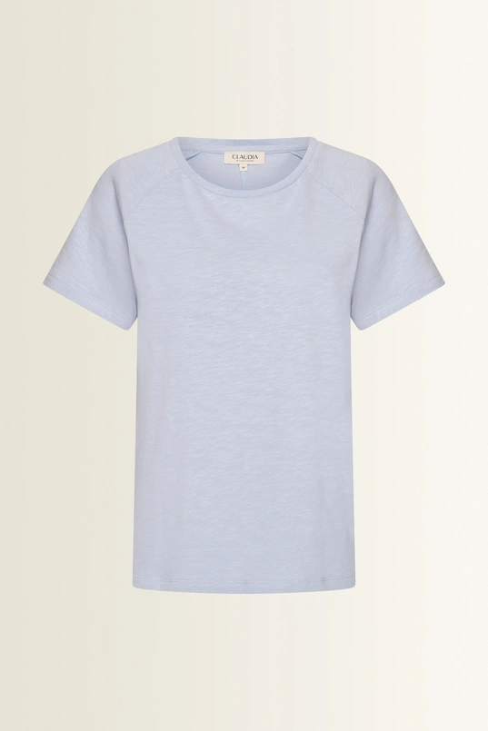 Jersey T-shirt met boxy fit