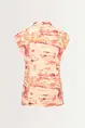 Jersey top abstract dessin