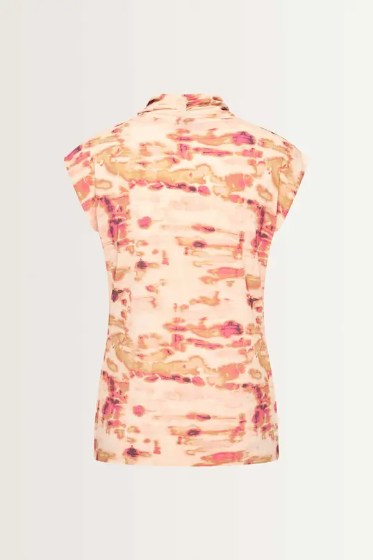 Jersey top abstract dessin