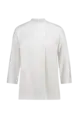 Jersey top met col