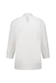 Jersey top met col