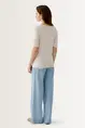 Jersey top met diepe hals OUI