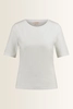 Jersey top met korte mouwen