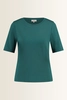 Jersey top met korte mouwen