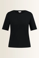 Jersey top met korte mouwen