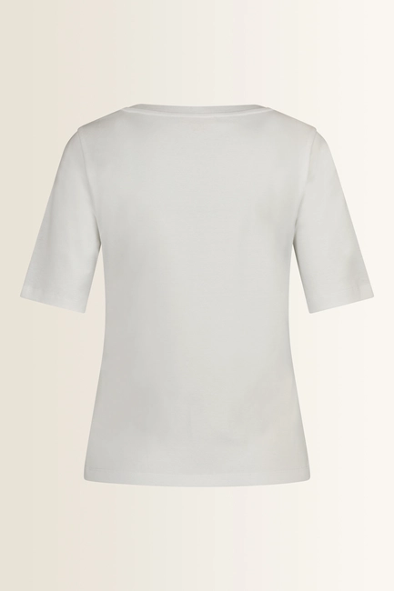 Jersey top met korte mouwen