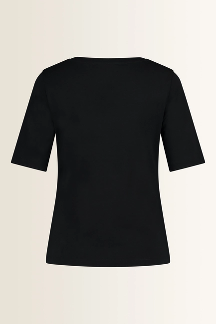 Jersey top met korte mouwen