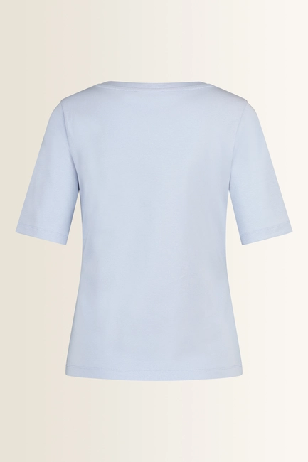 Jersey top met korte mouwen