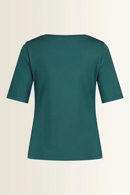 Jersey top met korte mouwen