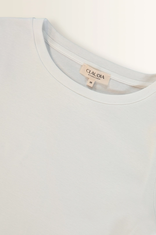 Jersey top met korte mouwen
