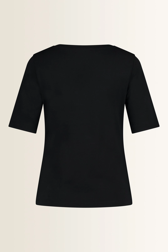Jersey top met korte mouwen