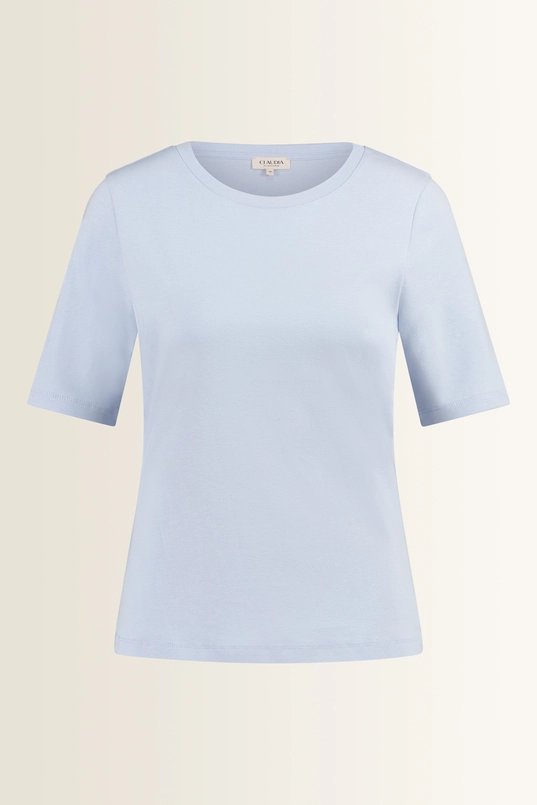 Jersey top met korte mouwen