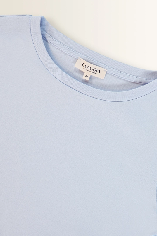 Jersey top met korte mouwen