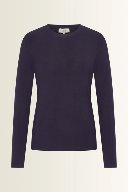 Jersey top met lange mouwen