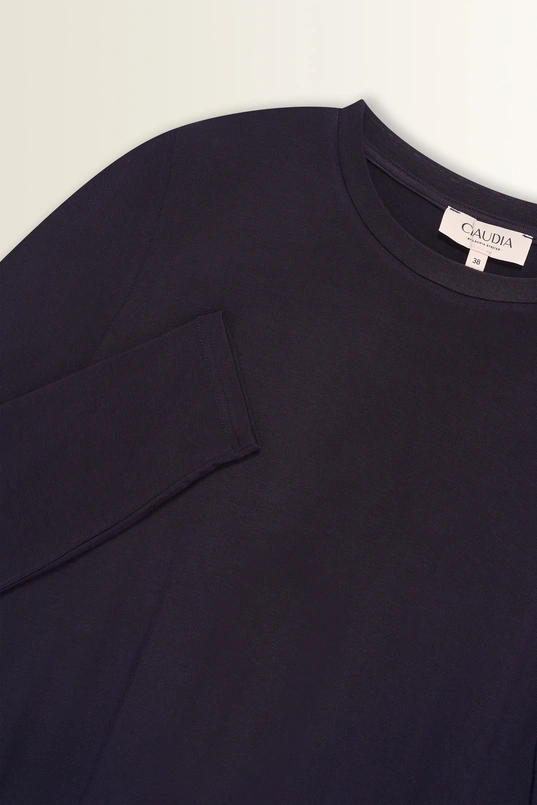 Jersey top met lange mouwen