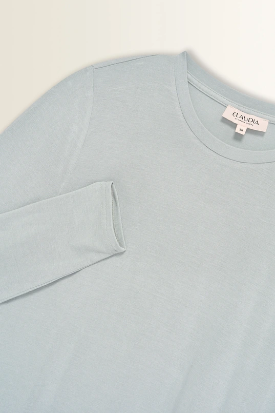 Jersey top met lange mouwen